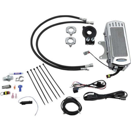 UltraCool - UltraCool Highway Bar Mounted Oil Cooler Kit - Chrome - SMT8-2C