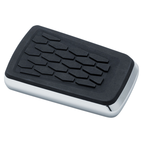 Kuryakyn - Kuryakyn Hex Brake Pedal Pad - Chrome - 5914