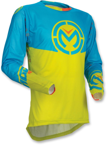 Moose Racing - Moose Racing Sahara Jersey (2018) - 2910-4577 - Blue/Hi-Viz - 2XL