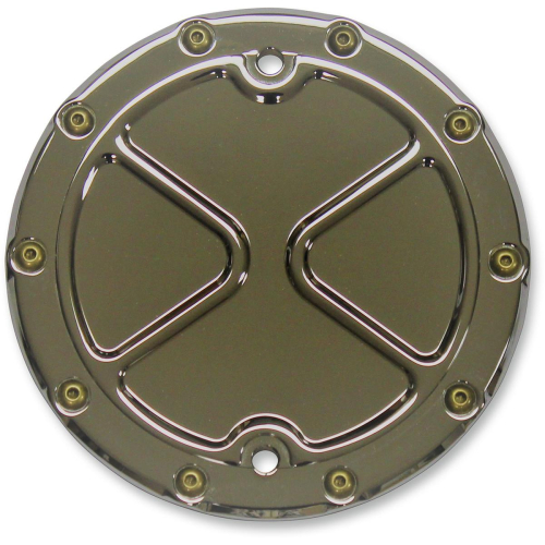 Carl Brouhard Designs - Carl Brouhard Designs Bomber Series Derby Cover - Chrome - BS-DBIS-C