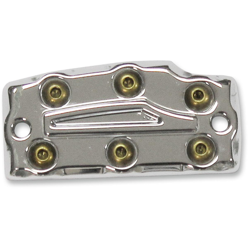 Carl Brouhard Designs - Carl Brouhard Designs Bomber Series Master Cylinder Rear Cover Kit - Chrome  - MC-ISR-C