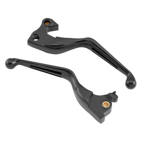 Bikers Choice - Bikers Choice Dual Slotted Levers - Black - 490873