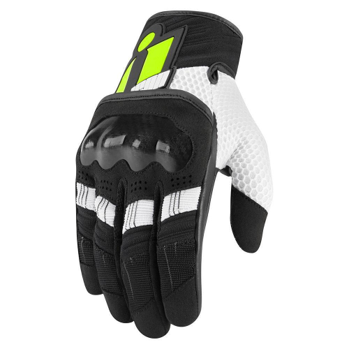 Icon - Icon Overlord Mesh Gloves - 842.3301-3131 - Hi-Viz - Medium