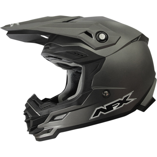 AFX - AFX FX-19R Solid Helmet - 0110-7054 - Frost Gray - Large