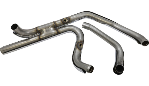 S&S Cycle - S&S Cycle El Dorado Dual Exhaust System - Chrome with Tracer End Caps - 550-0678B