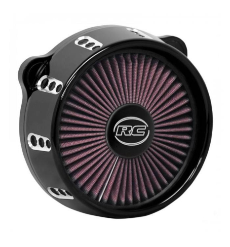 RC Components - RC Components Truflo Air Cleaner - Gatlin - Black - ACX-01B-14E