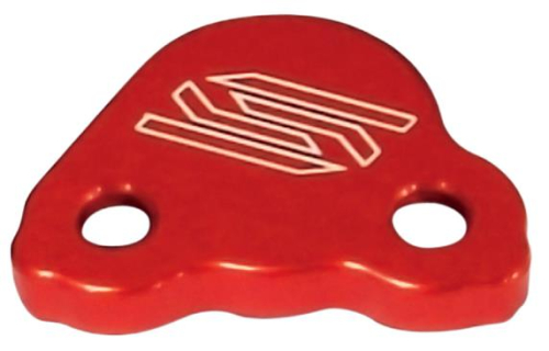 Scar Racing - Scar Racing Rear Brake Reservoir Cover - Red - 3901