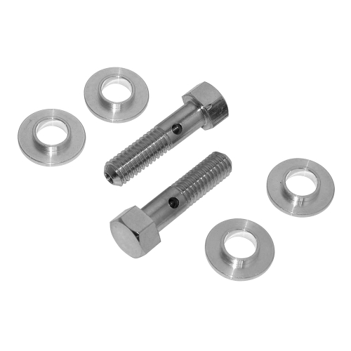 Bikers Choice - Bikers Choice Breather Bolt Kit - 3/8in.-16 x 1.5in. - 482865