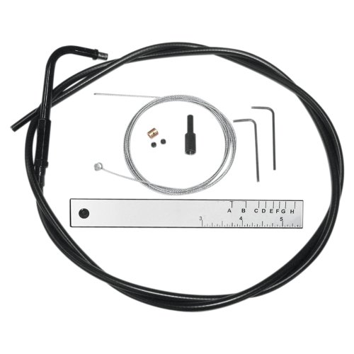 Magnum - Magnum BYO Build Your Own Throttle/Idle Cable Kit - Black Vinyl - 493524