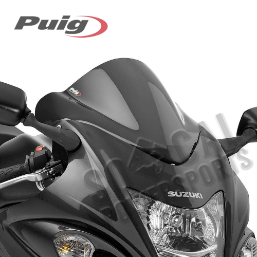 PUIG - PUIG Racing Windscreen - Dark Smoke - 0955F