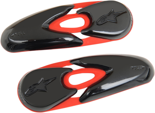 Alpinestars - Alpinestars Toe Sliders - Red/Black - 25SLI6-31