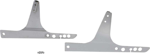 Khrome Werks - Khrome Werks Sissy Bar Sideplates - Chrome - 263745