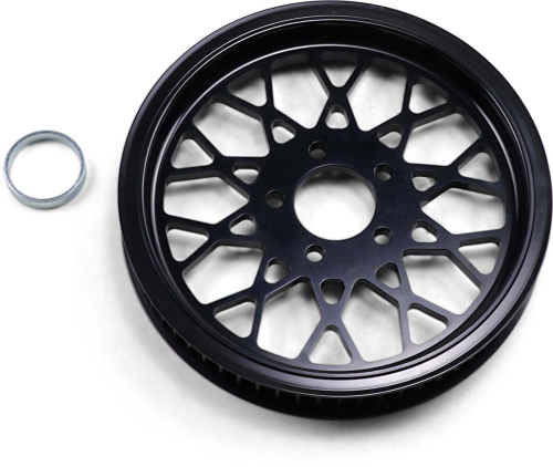 Belt Drives Ltd - Belt Drives Ltd 1 1/2in. Rear Belt Pulley - 65 Tooth - Mesh -  Black - RPMSB-65T