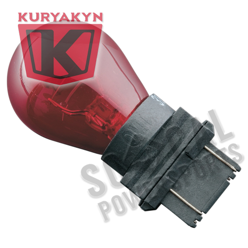 Kuryakyn - Kuryakyn Red Colored Turn Signal Bulb - 3157 Style - 4812