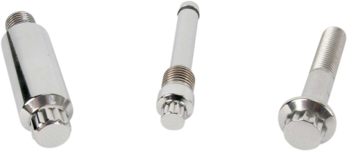 Diamond Engineering - Diamond Engineering Rear Caliper Mount 12-Point Polished Stainless Individual Brake Bolt Kit - PB556S