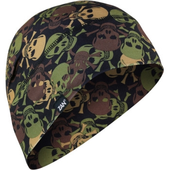 Zan Headgear - Zan Headgear Sportflex Series Beanie - WHLL418 - All Over Skull Camo - OSFM