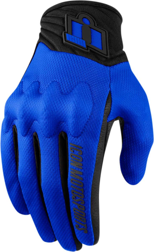 Icon - Icon Anthem 2 Gloves - 3301-3680 - Blue - X-Large