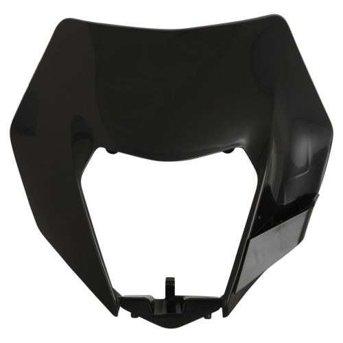 UFO Plastics - UFO Plastics Headlight Plastic - Black - KT04095-001