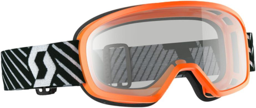 Scott USA - Scott USA Buzz MX Youth Goggles - 262579-0036043 - Orange / Clear Lens - OSFM