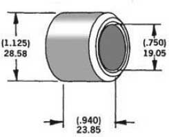 HardDrive - HardDrive 3/4in. Axle Spacers - .940in. W - Zinc - 339301