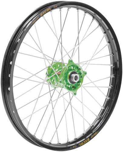 Dubya - Dubya MX Front Wheel with DID DirtStar Rim - 1.60x21 - Magnesium Hub/Black Rim - 56-4141MB