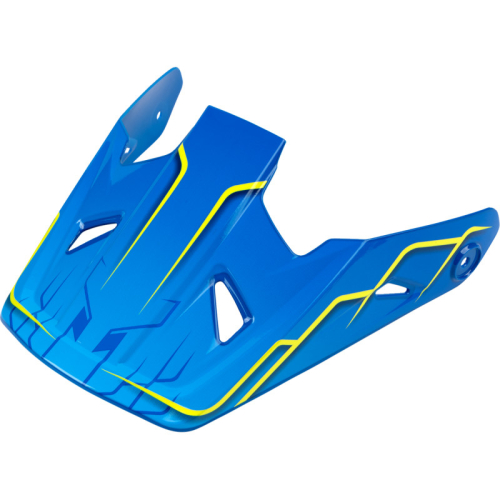 Z1R - Z1R Visor for Rise 2.0 Helmet - Teal/Yellow - 0134-3732