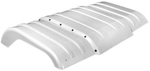 Maier Mfg - Maier Mfg Roof - Carbon Fiber White - 19472-31