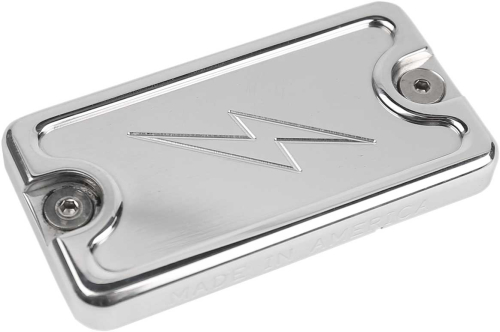 Thrashin Supply Company - Thrashin Supply Company Front Brake/Clutch Master Cylinder Cover - Polished - TSC-3100-2