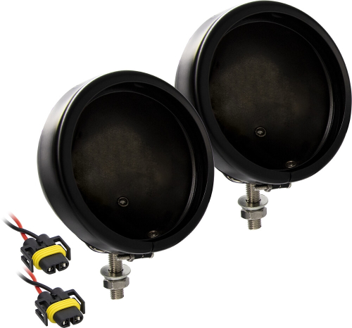 Saddle Tramp - Saddle Tramp Fog Light/Passing Light Housing - Black - BC-HDBUC5