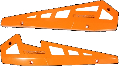 Pro Armor - Pro Armor Rock Sliders - Orange - P141221OR-446