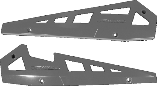 Pro Armor - Pro Armor Rock Sliders - Titanium Metallic - P141221TM