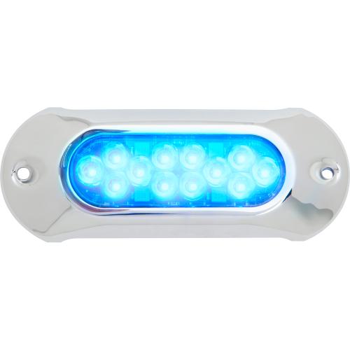 Attwood Marine - Attwood Light Armor Underwater LED Light - 12 LEDs - Blue