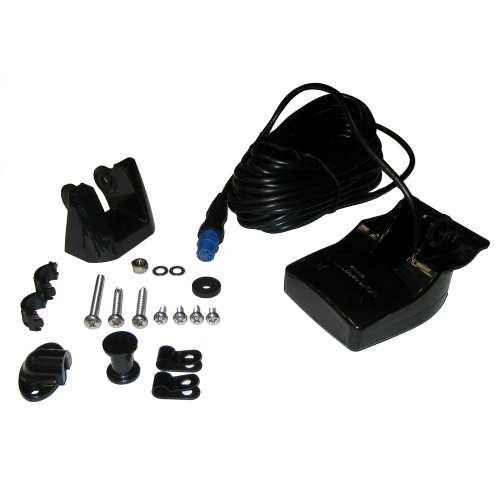 Garmin - Garmin Transom Mount Depth/Temp 50/200kHz - 8-Pin