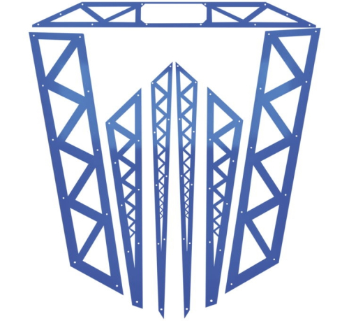 Thumper Fab - Thumper Fab Audio Roof Accent Trim Panel - Blue - Level 2/3 - TF020304.A-BL