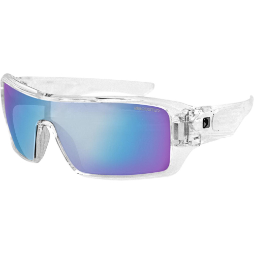 Bobster Eyewear - Bobster Eyewear Paragon Sunglasses - EPAR002 - Crystal Clear/Blue Mirror Lens