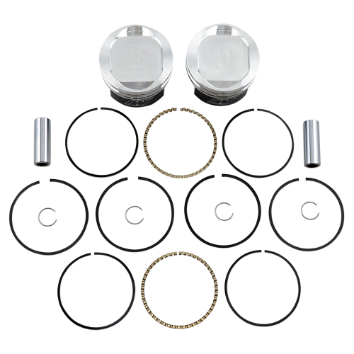 Wiseco - Wiseco K Piston Kit (73ci., Reverse Dome) - .010in. Oversize to 3.508in., 10:1 Compression - K1683