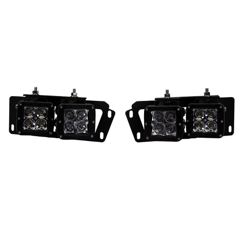RIGID Industries - RIGID Industries 2010-2017 Dodge Ram 2500/3500 &amp; 2009-12 Dodge Ram 1500 Fog Light Mount Kit
