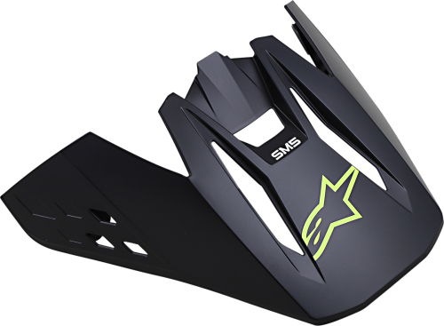 Alpinestars - Alpinestars Visor for S-M5 Helmets - Compass/Matte Black/Fluo Yellow/Flu Red - 8983221-1559