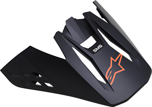 Alpinestars - Alpinestars Visor for S-M5 Helmets - Compass/Matte Black/Orange/Fluo Yellow - 8983221-1149