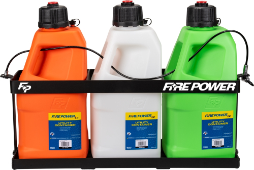 Fire Power - Fire Power LC 5gal. 3 Jug Rack - 10in.x31.5in - 300-10293