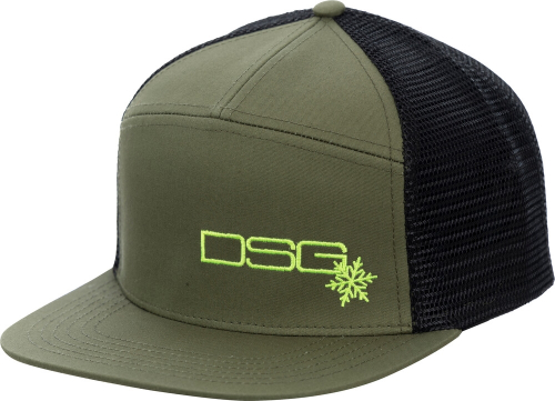 DSG - DSG Flat Brim Cap - 527120 - Fresh Olive - OSFM