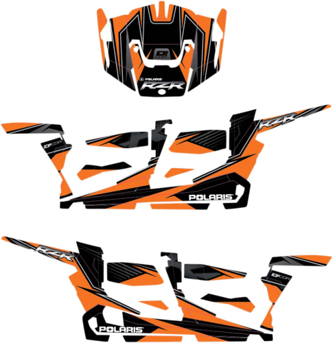DCOR - DCOR Graphic Kit - Orange/Black - 20-60-115