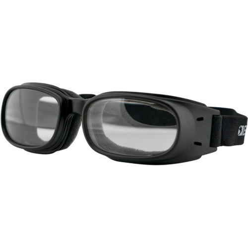 Bobster Eyewear - Bobster Eyewear Piston Goggles - BPIS01C - Black/Clear Lens - OSFA