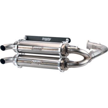 Trinity Racing - Trinity Racing Stage 5 Full Exhaust System - Stainless Steel - TR-4153D-SS