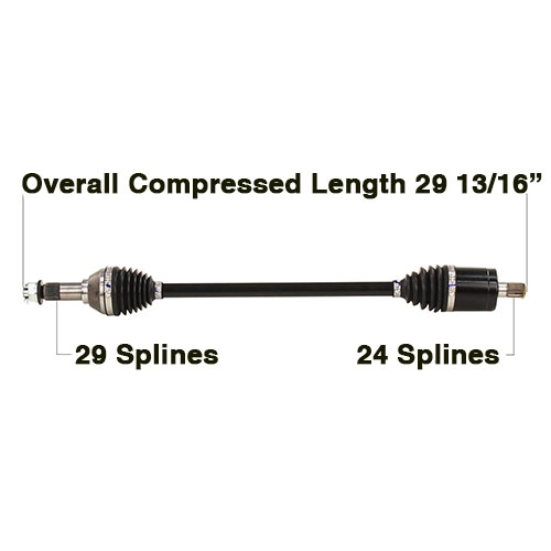 TYTANEUM - TYTANEUM Heavy Duty CV Axle - CAN-6085HD