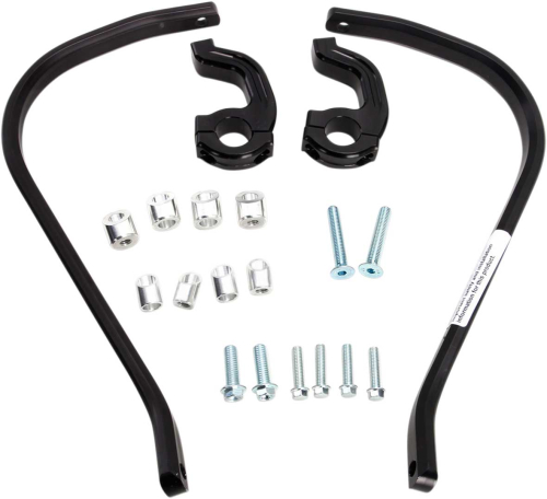 Moose Racing - Moose Racing Contour Handguards - Standard 7/8in. Bar - Black (2019) - 50-5232B