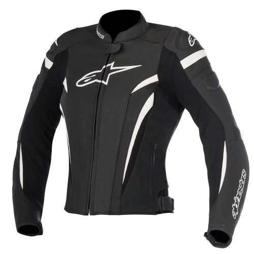 Alpinestars - Alpinestars Stella GP Plus R Airflow Leather Jacket V2 - 3110617-12-46 - Black/White - 10