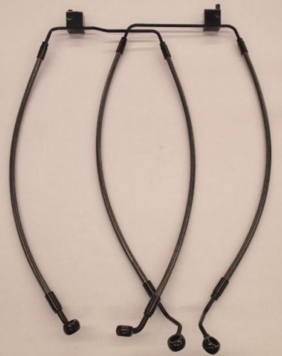 Magnum - Magnum Black Pearl Designer Series Front Lower Brake Line Kit - 47018