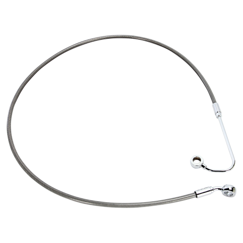 Magnum - Magnum Clear Coated XR Stainless Upper Front Brakeline Kit - 42-11/16in. Total Length - SSC141038