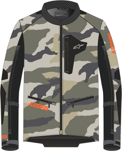 Alpinestars - Alpinestars Venture XT Jacket - 3303022-824-2X - Mojave Camo/Orange Fluo - 2XL